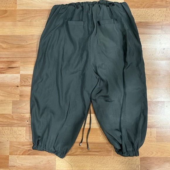 Dark Green Strapless Jumpsuit - Picture 2 of 4